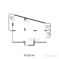 ЖК Tanir — 4-ком 212,7 м² (от 510 408 000 тг)