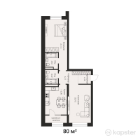 ЖК Premier — 2-ком 80 м² (null)