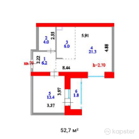 ЖК Orman Park — 2-ком 52,7 м² (null)