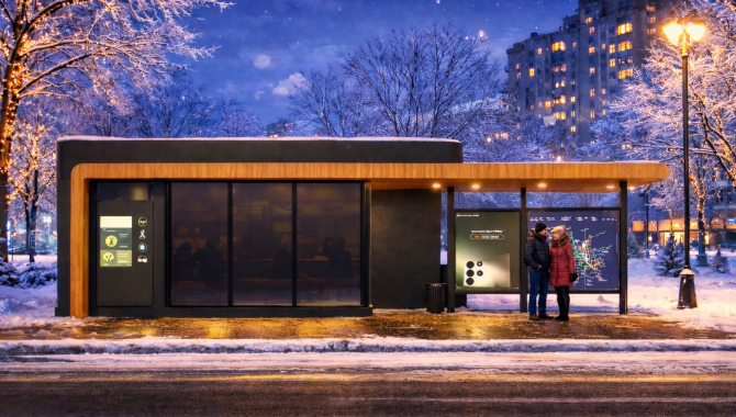 В Актобе реализуют проект по строительству тёплых остановок