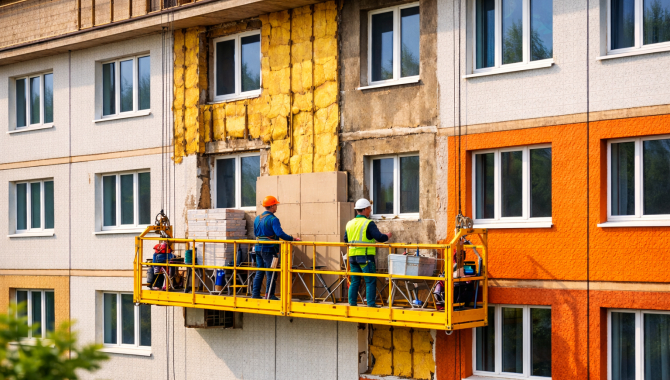 В Атырау начнут восстановление многоэтажных домов после урагана