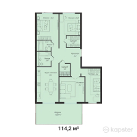 ЖК Версаль — 4-ком 114,2 м² (null)
