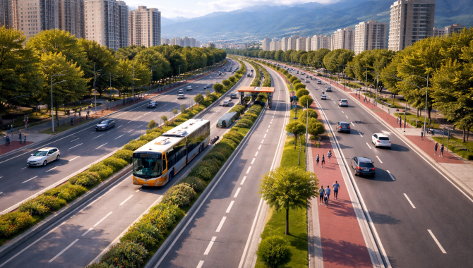 Сроки окончания проекта BRT на проспекте Райымбека в Алматы