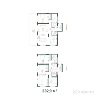 ЖК Hayat Meliora — 5-ком 232,9 м² (от 354 008 000 тг)