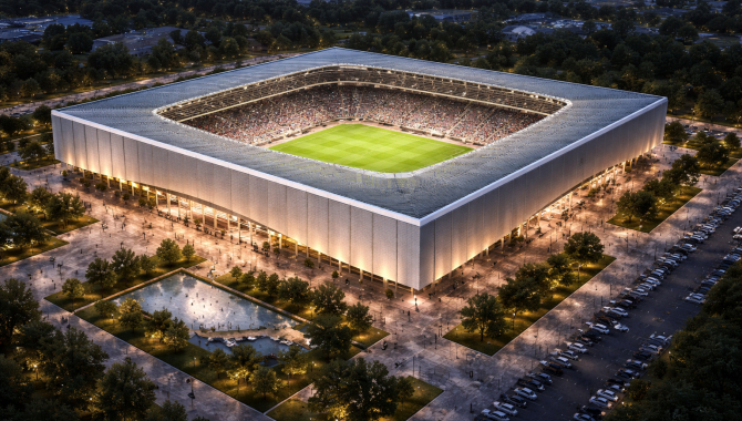 В Атырауской области появится стадион на 12 тысяч мест