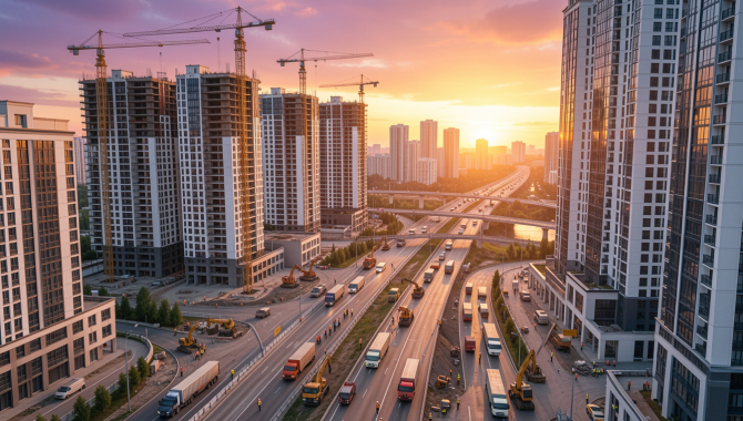 Строительство в Казахстане бьет рекорды в 2026 году