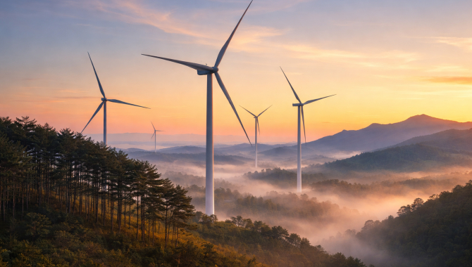 В Павлодарской области запущен проект ветровой электростанции на 1 ГВт