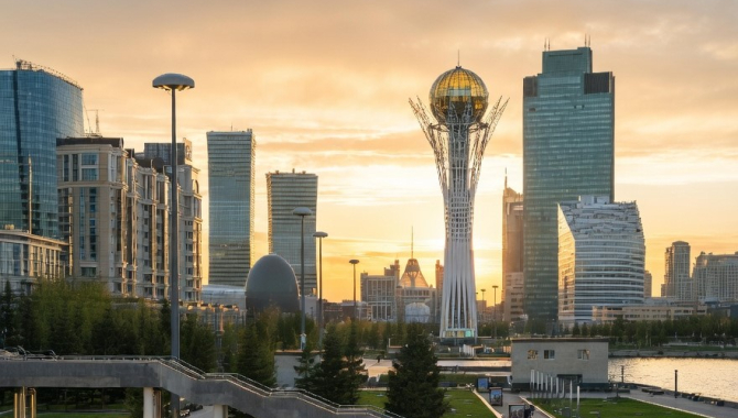 Астана становится городом для прогулок