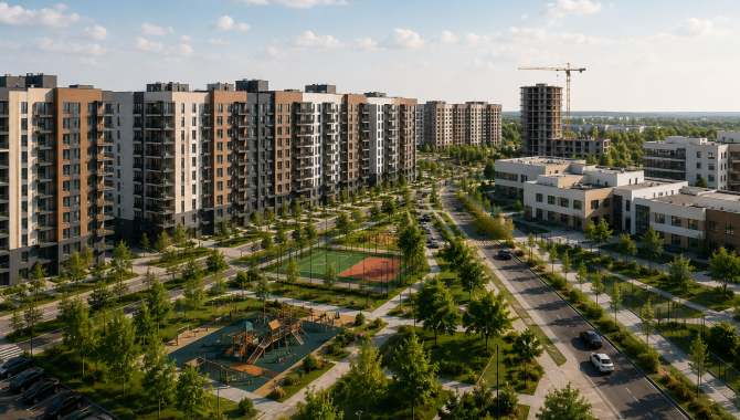 Новый микрорайон, экопарк и отель появятся в Костанайской области