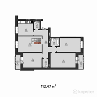 ЖК Anisa — 4-ком 112.5 м² (от 46,112,800 тг)