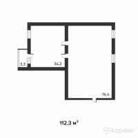 ЖК Keruen — 3-ком 112.3 м² (от 40,428,000 тг)