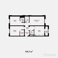 ЖК Medina — 3-ком 114,7 м² (null)