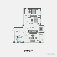 ЖК Standard City 2 — 3-ком 90 м² (null)