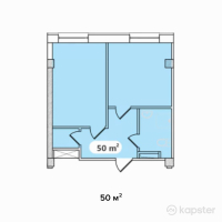 ЖК Titul Town — 2-ком 50 м² (от 19,500,000 тг)