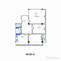 ЖК Тарту — 3-ком 96,7 м² (null)