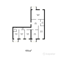 ЖК Lumiere — 5-ком 173 м² (от 57 090 000 тг)