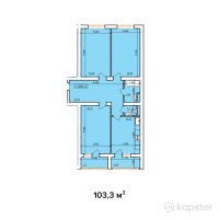 ЖК Murager — 3-ком 103,3 м² (null)