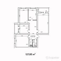 ЖК Sultan — 4-ком 127.9 м² (от 35,414,600 тг)