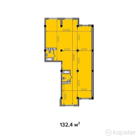 ЖК в мкр. 20, уч. 43 — 4-ком 132,4 м² (null)