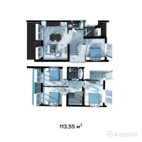 Таунхаусы Caspi Resort — 5-ком 113,6 м² (null)