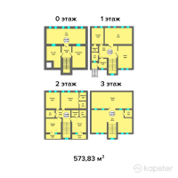 ЖК Sky — 5-ком 573,8 м² (null)