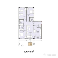 ЖК Premier — 4-ком 126.5 м² (от 48,066,200 тг)