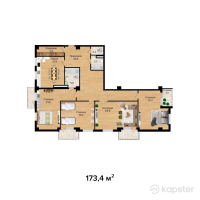 ЖК Dream Palace — 4-ком 173,4 м² (null)