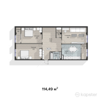 ЖК Family Home — 3-ком 114.5 м² (от 21,753,300 тг)