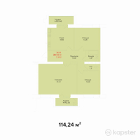 ЖК Гармония — 3-ком 114,2 м² (null)