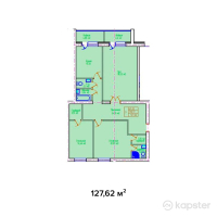 ЖК Наурыз — 3-ком 127,6 м² (null)