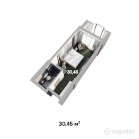 ЖК Grand Rauza — 1-ком 30,5 м² (null)