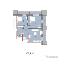 ЖК Пион — 3-ком 107,9 м² (null)