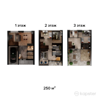 Таунхаусы Nolan — 5-ком 250 м² (null)